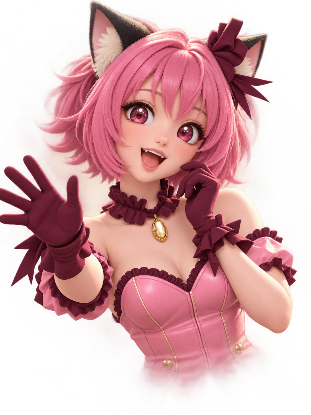 3D Character VTuber avatar style example