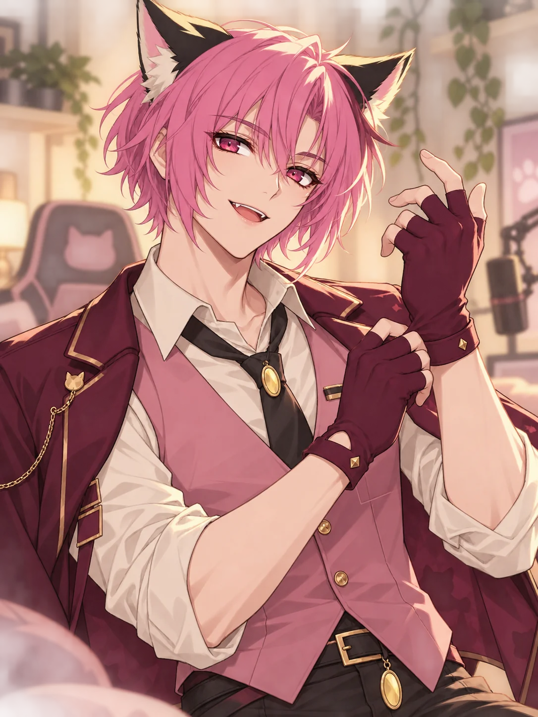 Male VTuber VTuber avatar style example