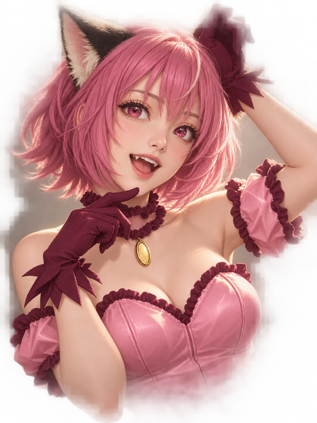 Realistic VTuber avatar style example
