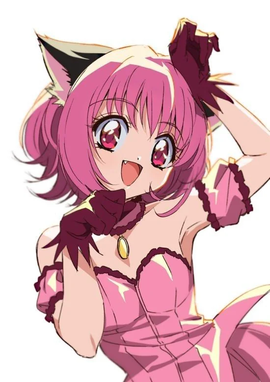 Retro Anime VTuber avatar style example