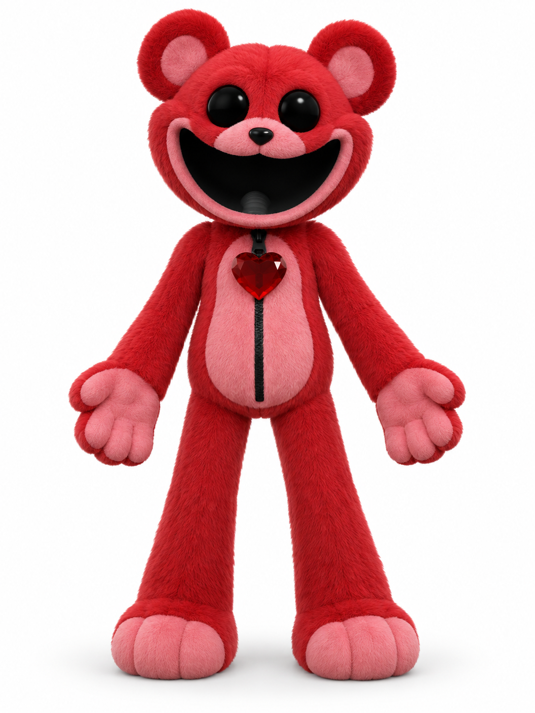 Bobby BearHug from Poppy Playtime in her standard red Smiling Critters toy appearance